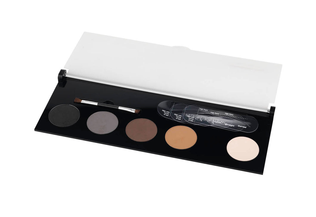 Professional Color Palette with brow shadows
