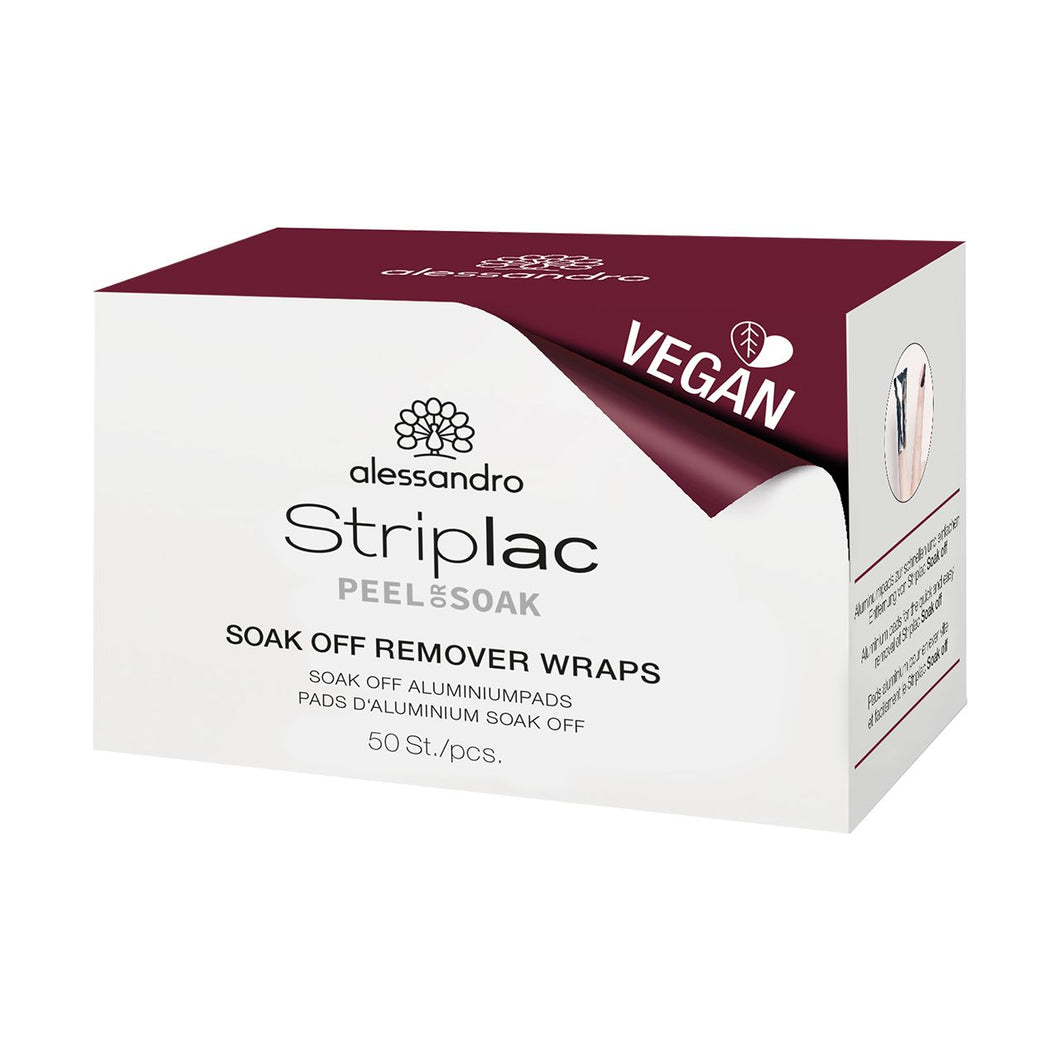 Striplac Remover Wraps 50st